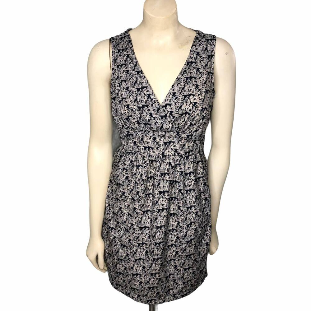 Forever 21 Sailboat Sleeveless Sailing Dress